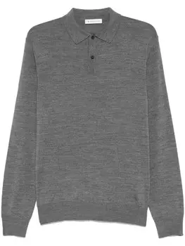 Manuel Ritz рубашка поло тонкой вязки, серый