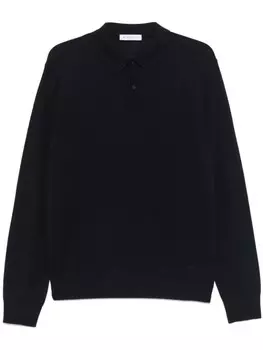 Manuel Ritz рубашка поло тонкой вязки, синий