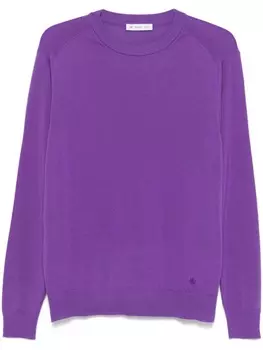 Manuel Ritz свитер из вирджинской шерсти, фиолетовый