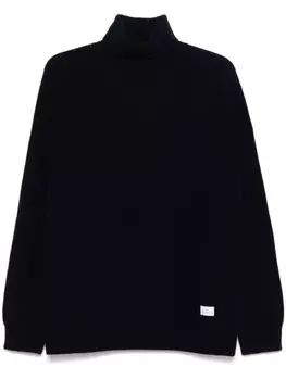 Manuel Ritz свитер с логотипом, синий