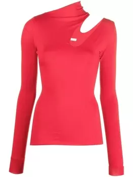 MANURI блузка Bambina с вырезами, красный