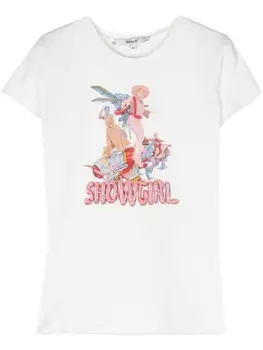 MANURI футболка Showgirl in Space, белый