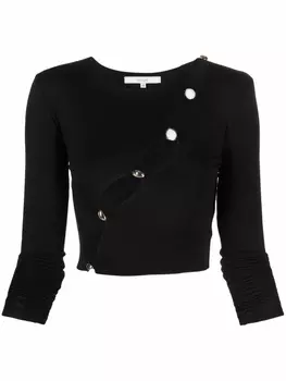 MANURI кардиган Domino, черный