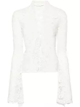 MANURI кружевная блузка Sally, белый