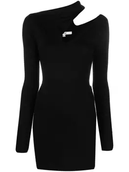 MANURI платье мини Bambina с вырезами, черный