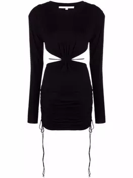 MANURI платье мини Patricia со сборками, черный