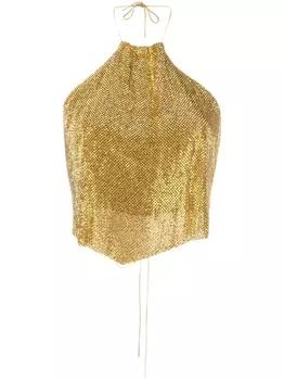 MANURI топ из пайеток, золотистый
