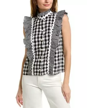 МАНУШ Топ MANOUSH, черный