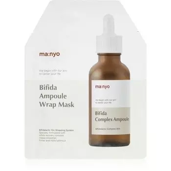 MANYO Bifida Ampoule Тканевая маска-обертывание 35г Ma:Nyo