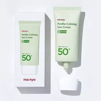 Manyo - Panthe-Calming Sun Cream SPF50+ PA++++ - Веганский солнцезащитный крем с пантенолом - 50 мл Inna marka