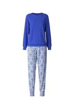 Манжеты пижамы африканские мечты Calida, голубой