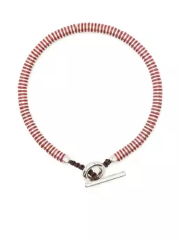 MAOR витой браслет, серебряный