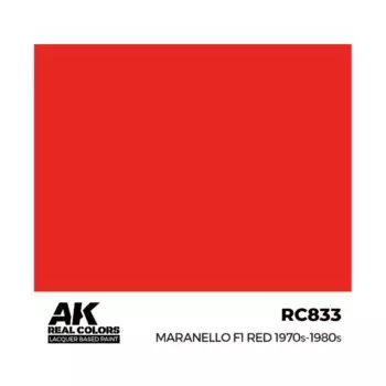 Маранелло F1 Красный 1970-1980-е гг., Paint - Real Color, Dropper Bottles (AK-Interactive)