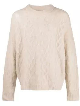 MARANT джемпер Anson фактурной вязки, нейтральный