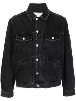 Marant джинсовая куртка Jango, черный