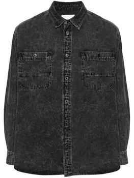 Marant джинсовая рубашка, серый
