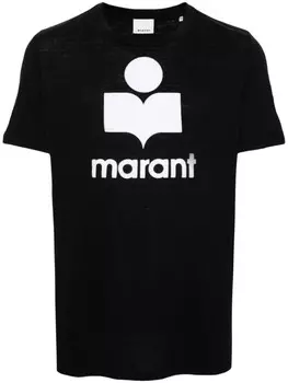 MARANT футболка льняная Karman, черный