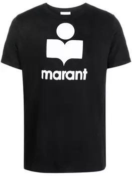 Marant Karman logo-print T-shirt, черный