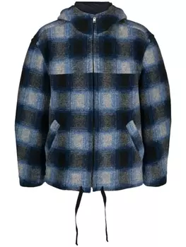 Marant клетчатая куртка Kurt, синий