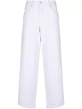 Marant прямые джинсы, белый