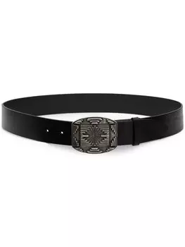 MARANT ремень с квадратной пряжкой, черный