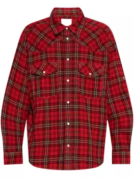 MARANT рубашка в клетку, красный