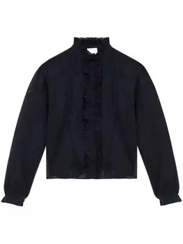 MARANT TOILE блузка Gaia с вышивкой, черный