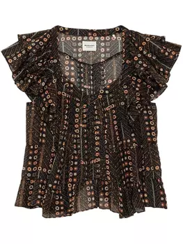 MARANT TOILE Блузка мадрана, черный