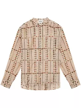 MARANT TOILE блузка Mexika, нейтральный цвет