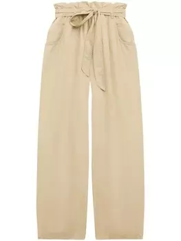 MARANT TOILE брюки с поясом Priana, нейтральный цвет
