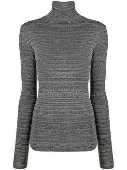 Marant toile джемпер с высоким воротником, серый