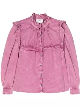 Marant toile джинсовая рубашка Idety, розовый
