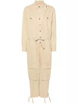 Marant toile джинсовый комбинезон Idany, нейтральный цвет