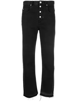 MARANT TOILE джинсы Belden прямого кроя, черный
