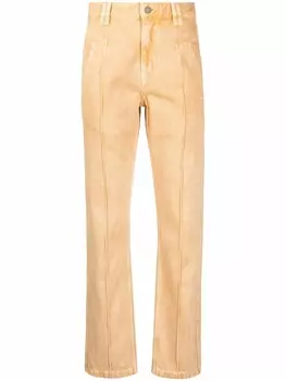 Marant toile джинсы Tuackom прямого кроя, оранжевый