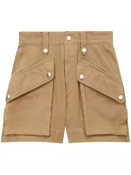 MARANT TOILE хлопковые шорты, зеленый