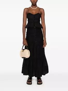 MARANT TOILE Юбка макси Gihane, черный