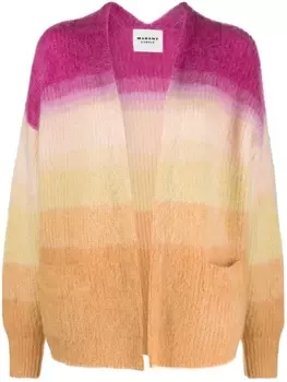 Marant toile кардиган Dana вязки интарсия, желтый