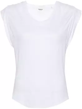 Marant toile льняная футболка Kotty, белый