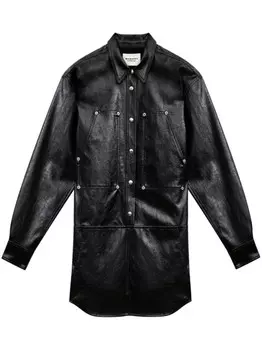 MARANT TOILE платье Ayali из искусственной кожи, черный