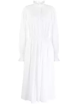 Marant toile платье Imany с оборками, белый