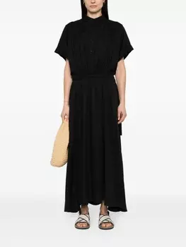MARANT TOILE платье со складками, черный