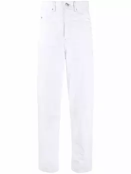 Marant toile прямые джинсы, белый