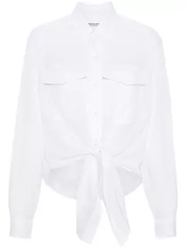 Marant toile рубашка Nath из органического хлопка, белый