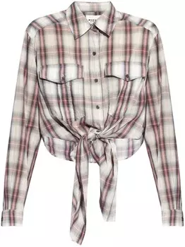 MARANT TOILE рубашка Nath, нейтральный цвет