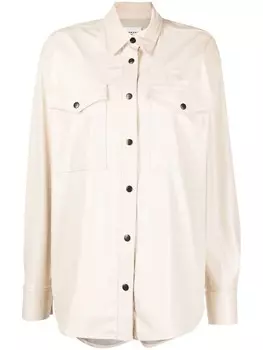 MARANT TOILE рубашка с длинными рукавами, серый