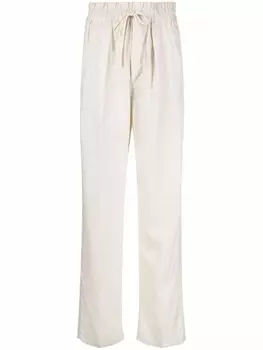 Marant toile спортивные брюки с кулиской, нейтральный цвет