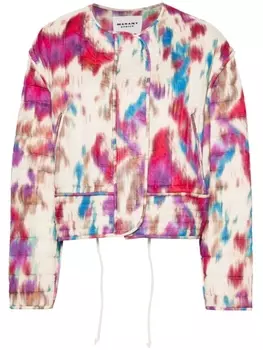 Marant toile стеганый жакет Gelio, нейтральный цвет