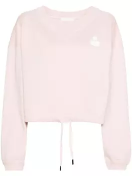 Marant toile толстовка Margo с логотипом, розовый