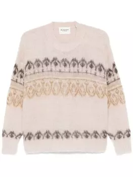 MARANT TOILE Тусклый свитер, серый